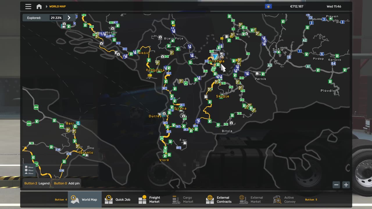 ETS2 Albania - Kosovo