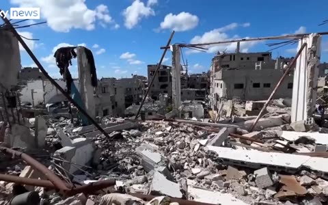 Gaza before and after 7 October