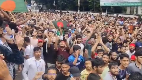 Bangladeshi students protest