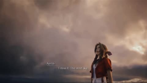 Final fantasy 7....sad scene 😭...