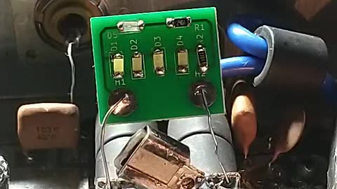 2 Transistor LED Amplifier Testing board.