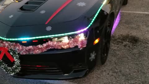 2014 Camaro 2SS/RS Xmas parade prep