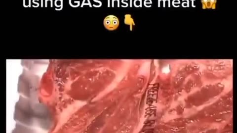 Stores using gas inside of meat