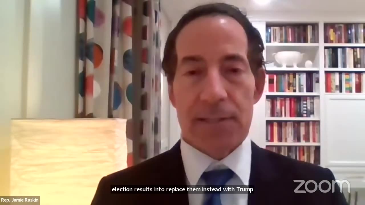 Swamp Rat Jamie Raskin talks about his J6 Book w/ Politics & Prose, Jan 6 2022