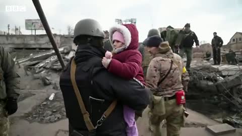 Tree dear in russian bombing of maternity hospital in mariupol say ukrainian officials....
