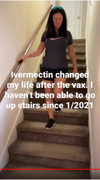 Invermectin cured this women from covid19 side effects