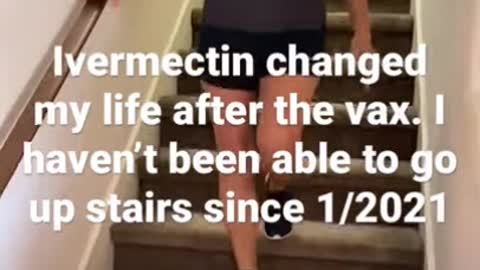 Invermectin cured this women from covid19 side effects