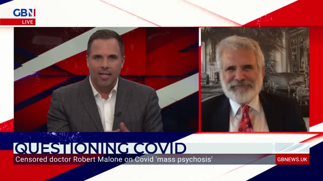 Dr. Robert Malone joins Dan Wootton to discuss ‘mass psychosis’