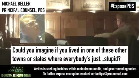 Just Released by Project Veritas - PBS Scanadal