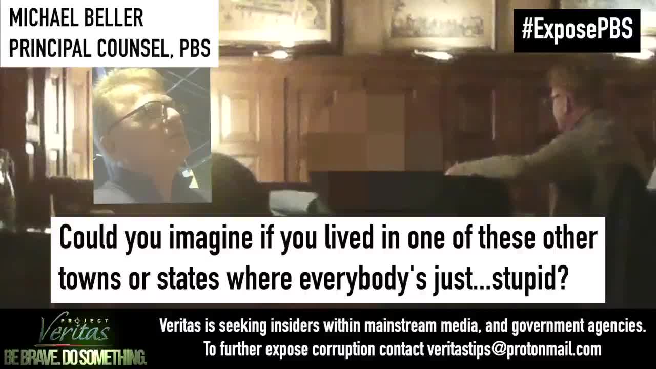 Just Released by Project Veritas - PBS Scanadal