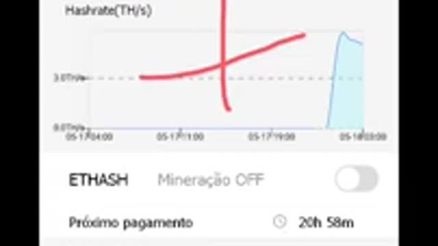 #HASHSHINY BITCOIN CLOUD MINERAÇÃO PELO APP PROVA DE PAGAMENTO...
