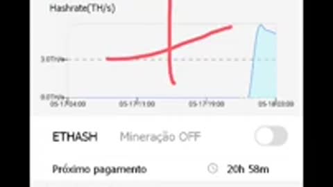 #HASHSHINY BITCOIN CLOUD MINERAÇÃO PELO APP PROVA DE PAGAMENTO...