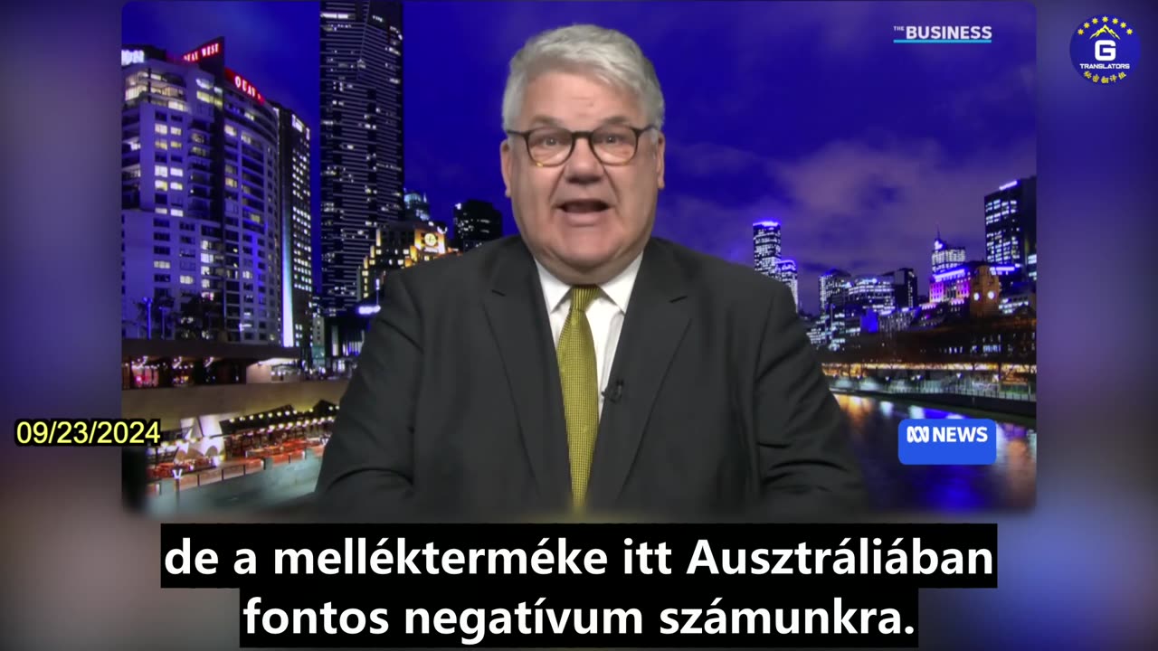 【HU】A vezető közgazdász szerint a kínai lassulás „valódi probléma” Ausztrália számára