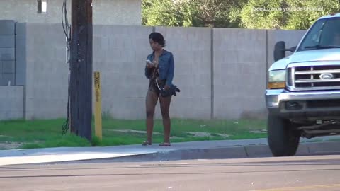 Sidewalk ladies