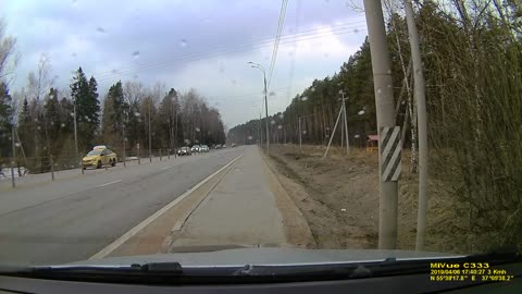 Centre Barrier Stops Head-On