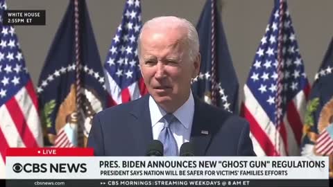 COMING FOR THE GUNS: Biden Announces Effort to Limit Second Amendment