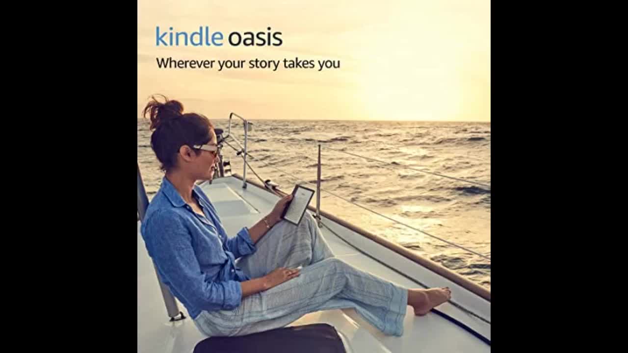 Review: International Version – Kindle Oasis – Now with adjustable warm light - 8 GB, Graphite