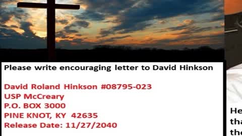 147 - David Hinkson Requests for Help, Trial Transcripts