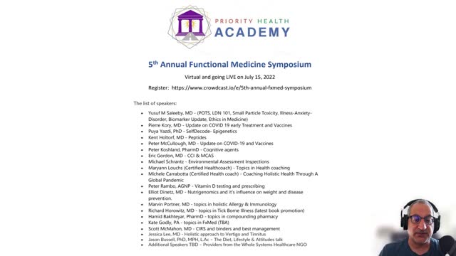 5th Annual Functional Medicine Symposium (Virtual)