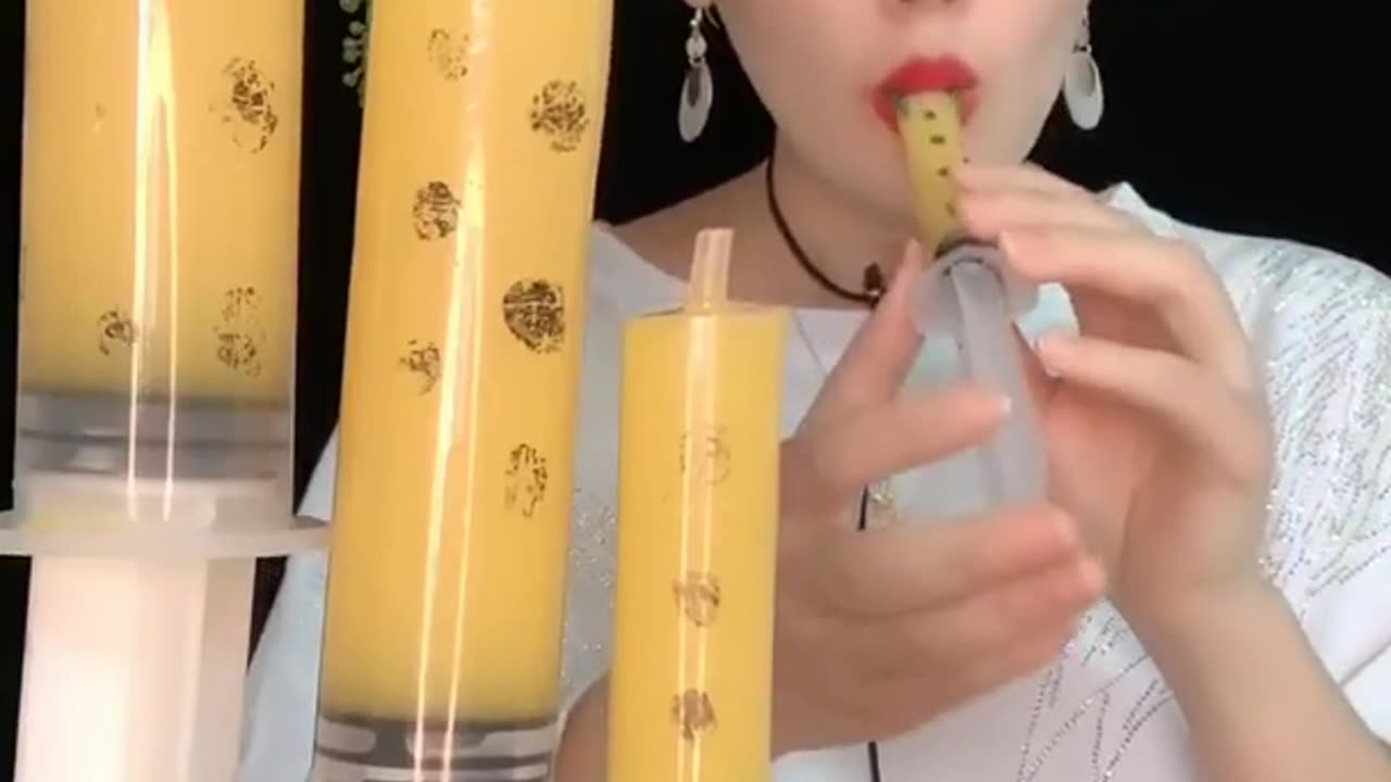 [ASMR] Drinking Colorful Beverages🥤Drinking Sound Asmr