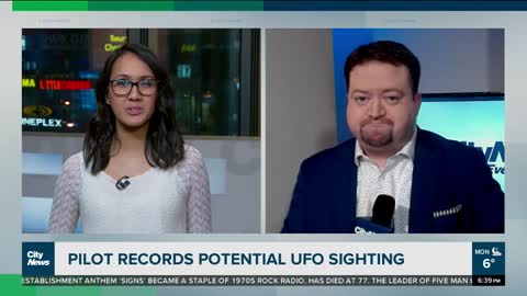 UFO Caught on Camera by Pilot