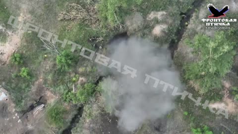Kamikaze FPV Strike Sends Two Ukrainians Flying