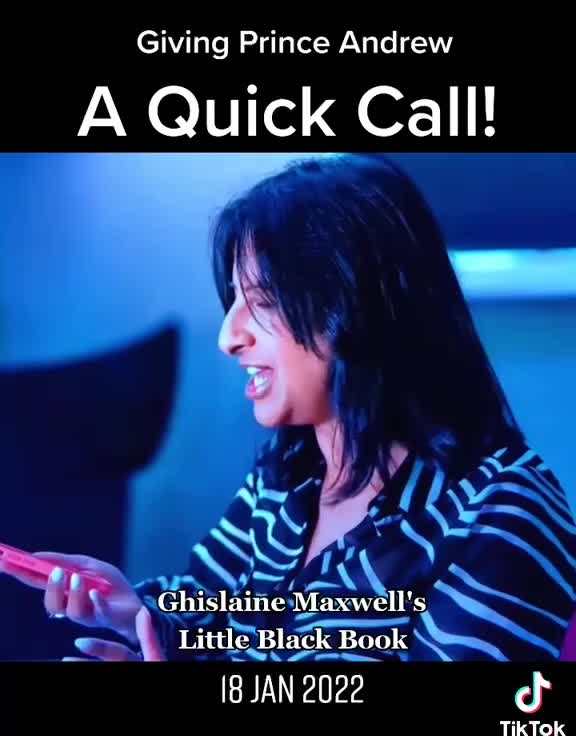 She calls Prince Andrew