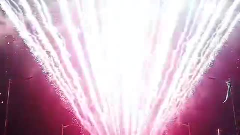 colorful fireworks