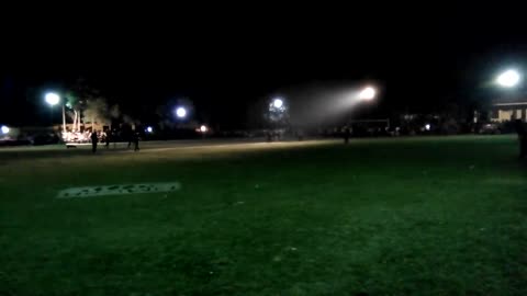 Village night cricket