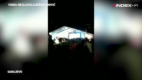 Ovako se u Sarajevu gledala utakmica između Hrvatske i Engleske