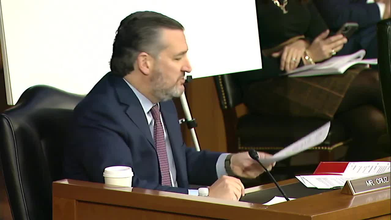 Sen. Ted Cruz Grills FBI And DOJ And Fed Involvement During January 6