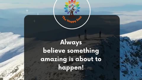 Believe: Amazing Ahead!