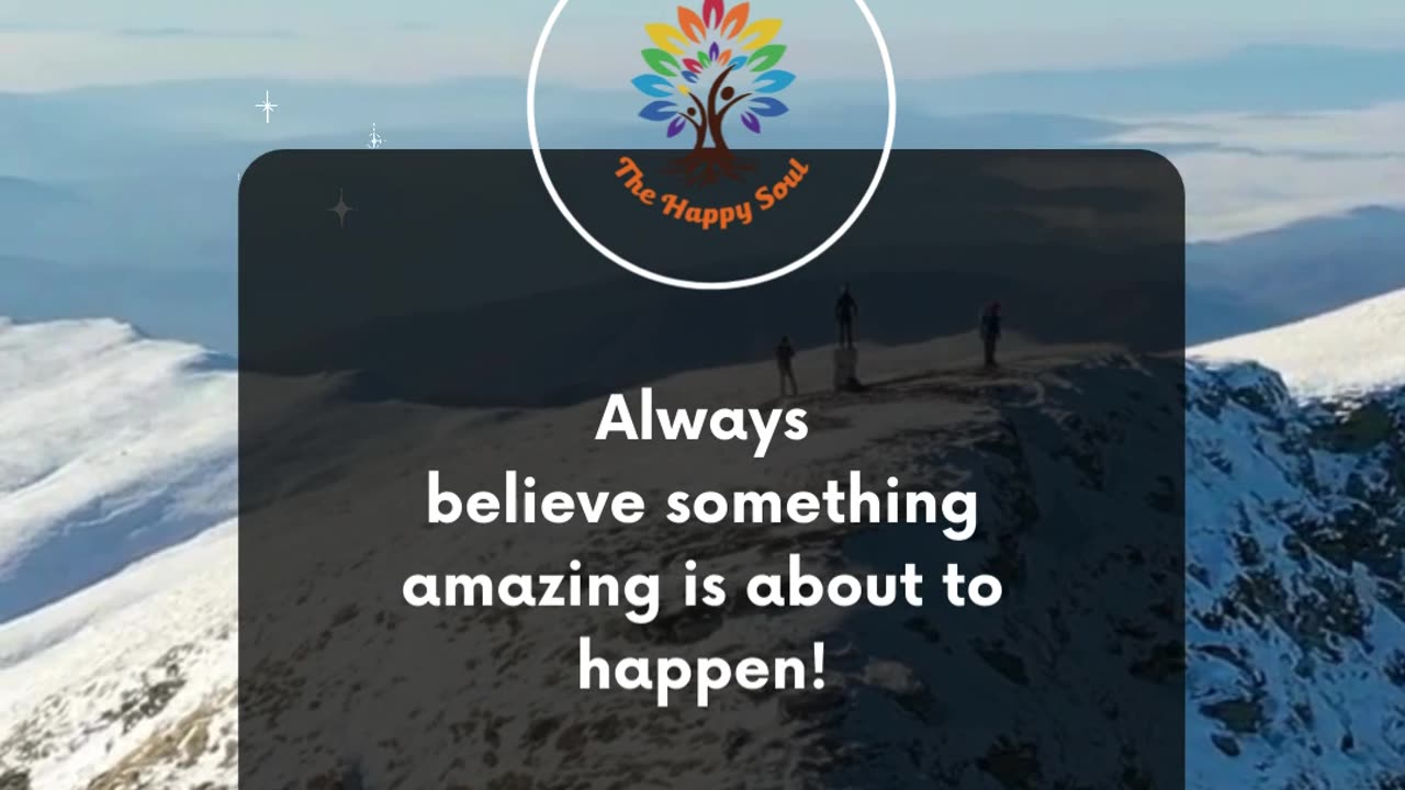 Believe: Amazing Ahead!