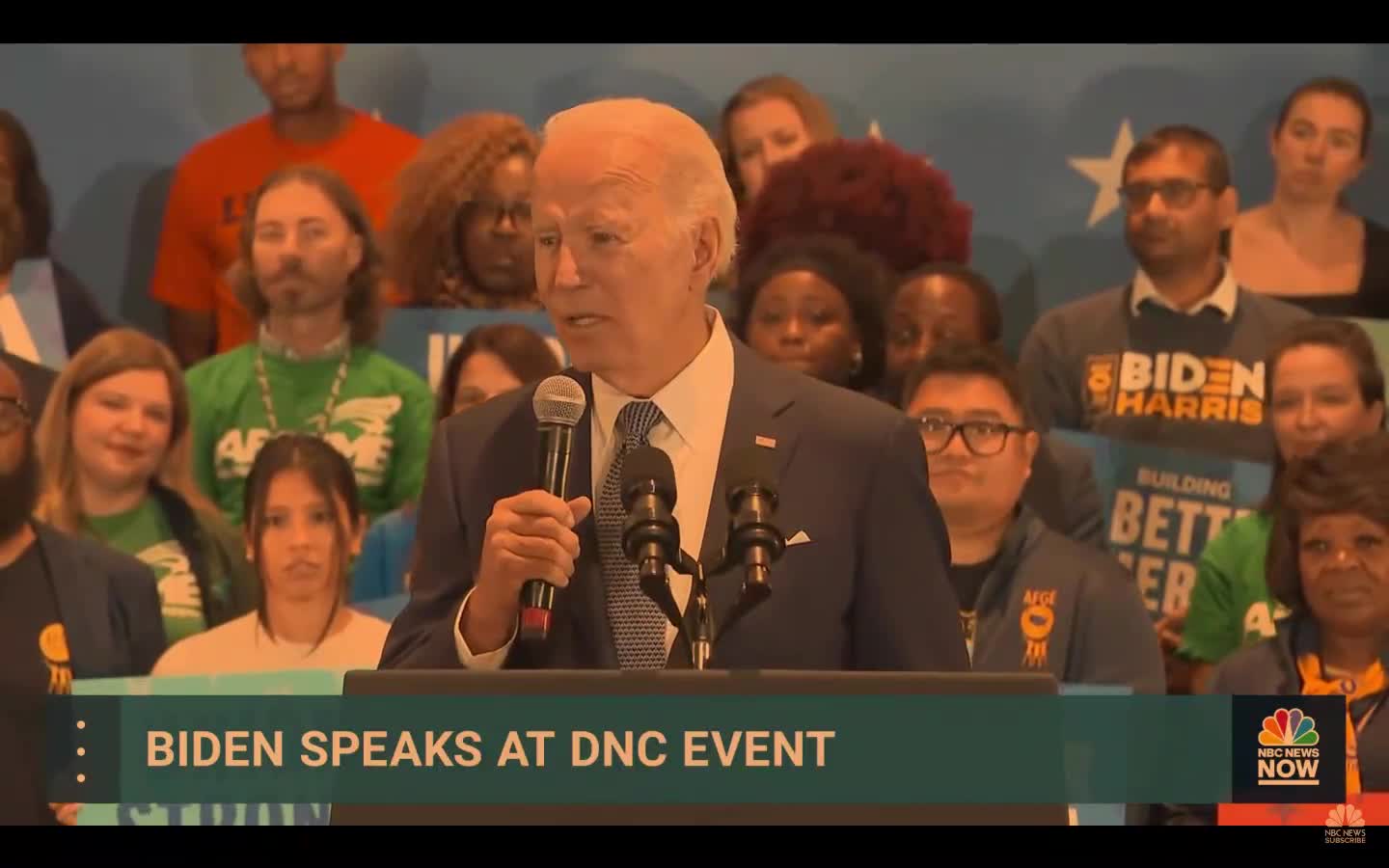 Joe Biden - "WE GO BACK A LONG WAY"
