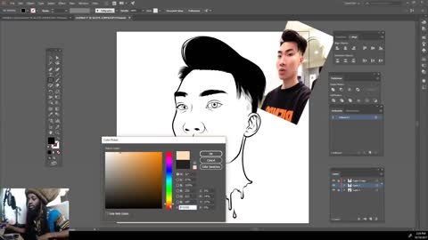 How To Cartoon Yourself !- Step By Step /RiceGum Tutorial