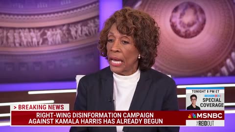 Maxine Waters: ‘Kamala Harris Is Smarter than Donald Trump’