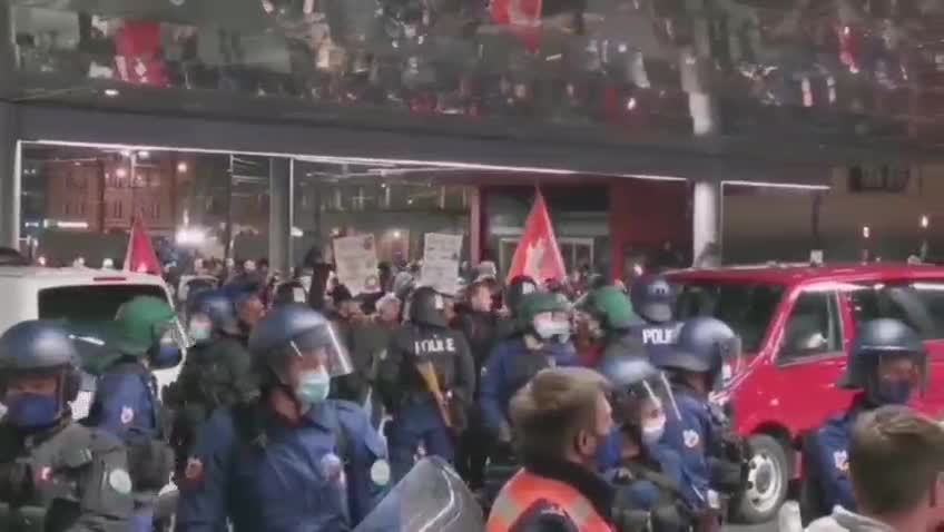 Sixth consecutive Thursday demonstrations against covid