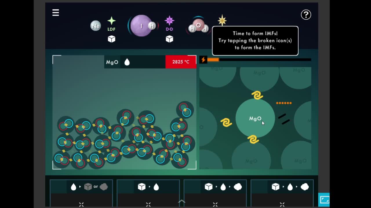 Collisions - Phase Changes Level 14