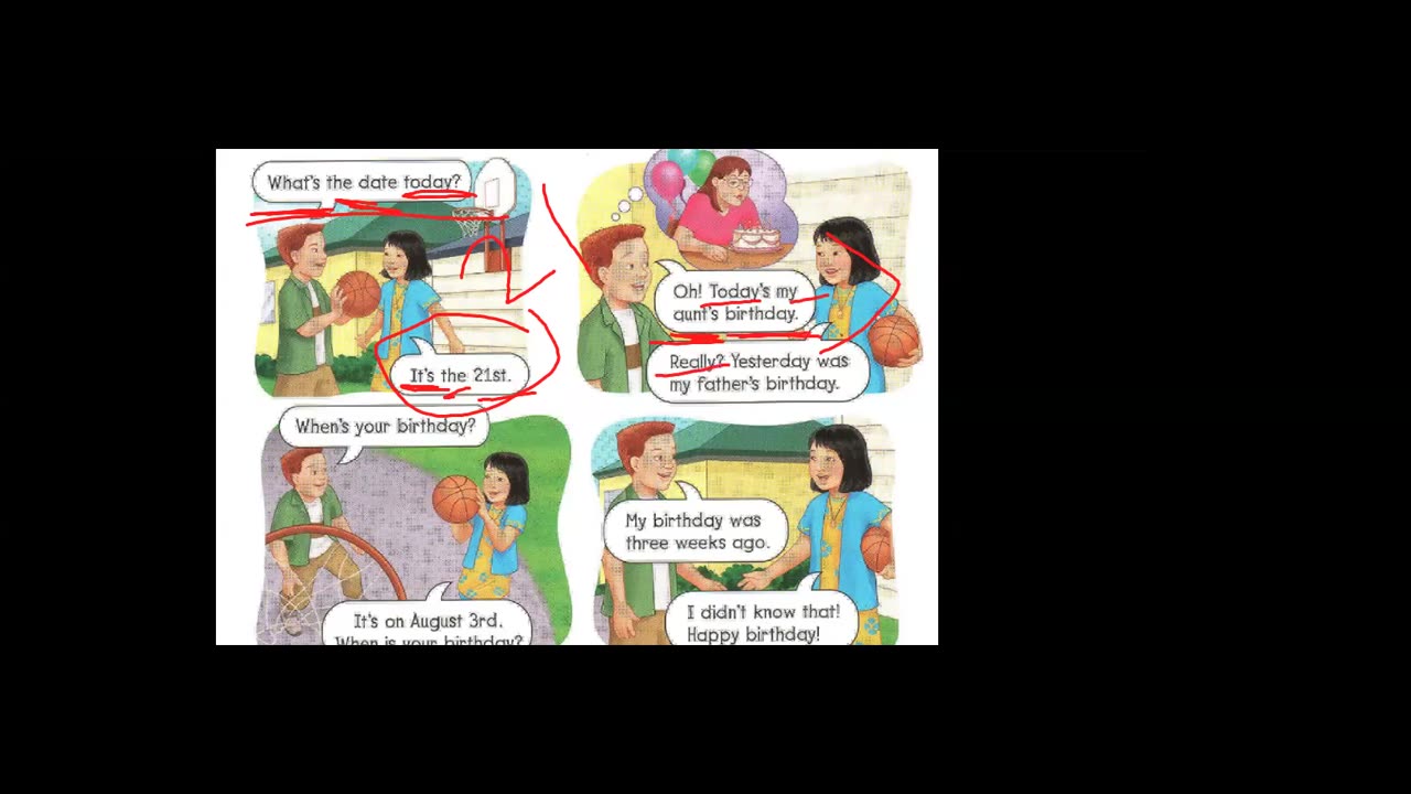 C6 Describe daily routine