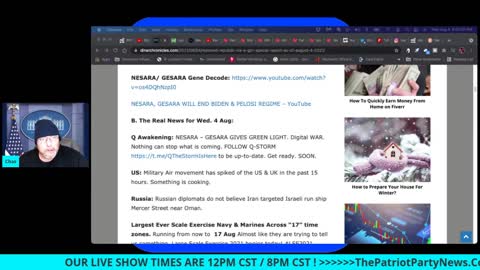 Real People , Real Patriots & Big Time Intel Drops !!!