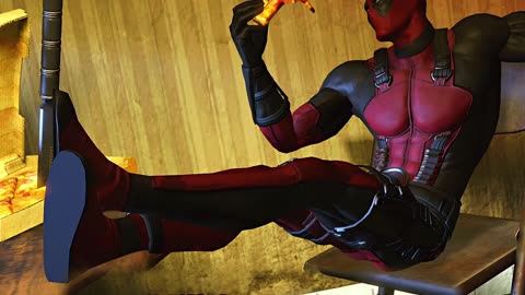 Deadpool eats pizza 👹🍕 | Deadpool: Video Game