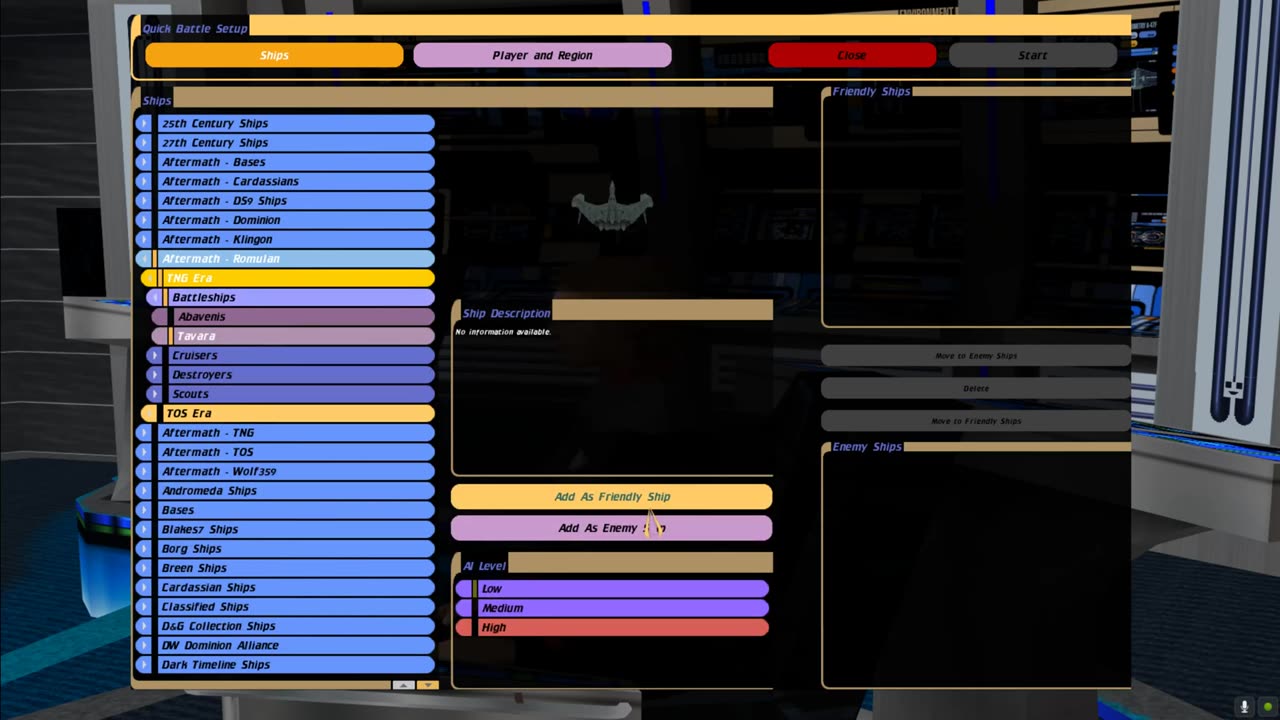 Section 31 Nomad Class vs. Romulan Battleship