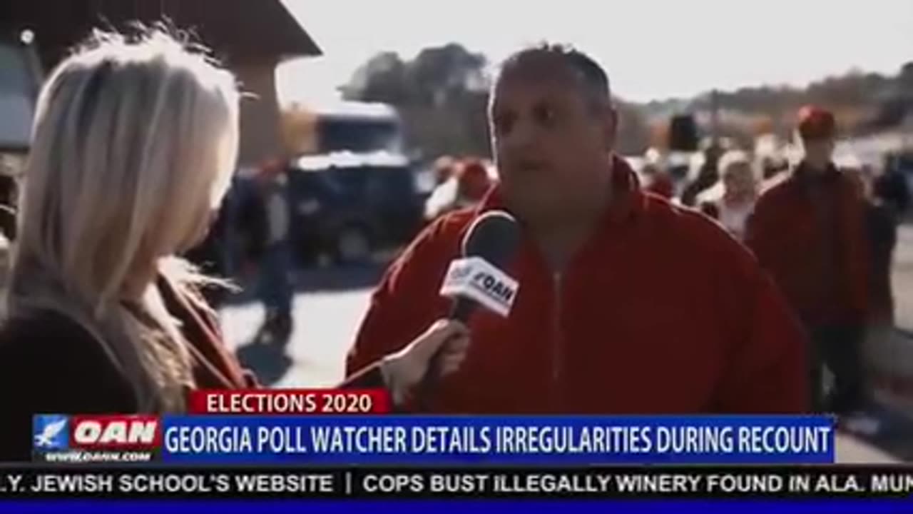 2020,, Georgia poll watcher details irregularities during recount