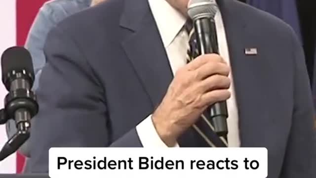 President Biden reacts to USMNT win over Iran in the World Cup