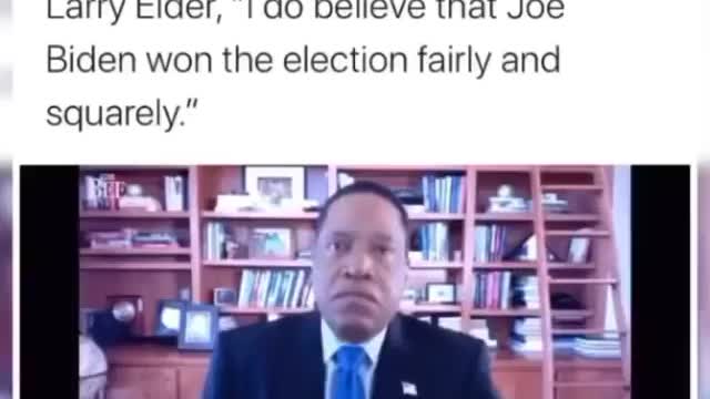 CA governor hopeful Larry Elder on the presidential election fraud