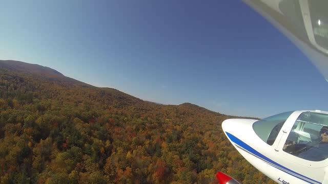 Super Petrel LS enjoying beautiful fall colors at Lovell & Kingwood Lake