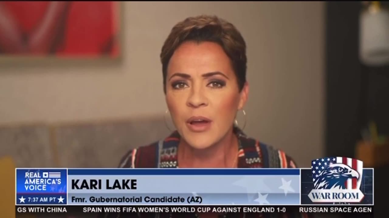 Kari Lake - I don’t think he can control what comes out of his mouth anymore