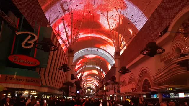 Freemont street Las vegas Nov 2018