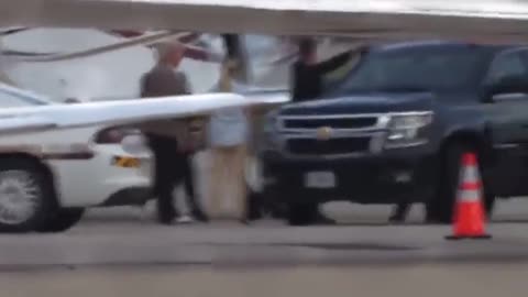 DJT Arrives In DC