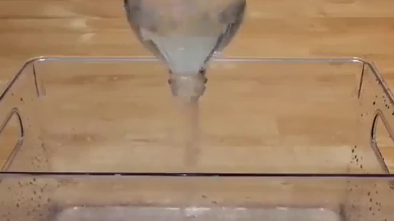 The fastest way to empty a bottle.